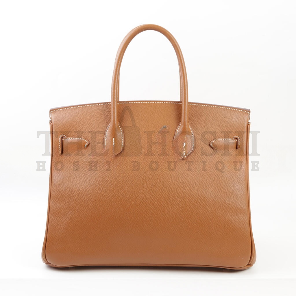 H**me5 BIRKIN BOX 35 BROWN BAG 1963189330 (35*25*18cm) Master Quality